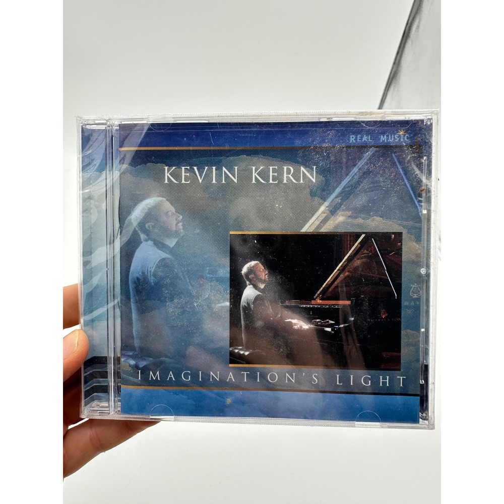 Kevin Kern Imagination's Light CD‎ New Age Piano Instrumental Real Music NEW